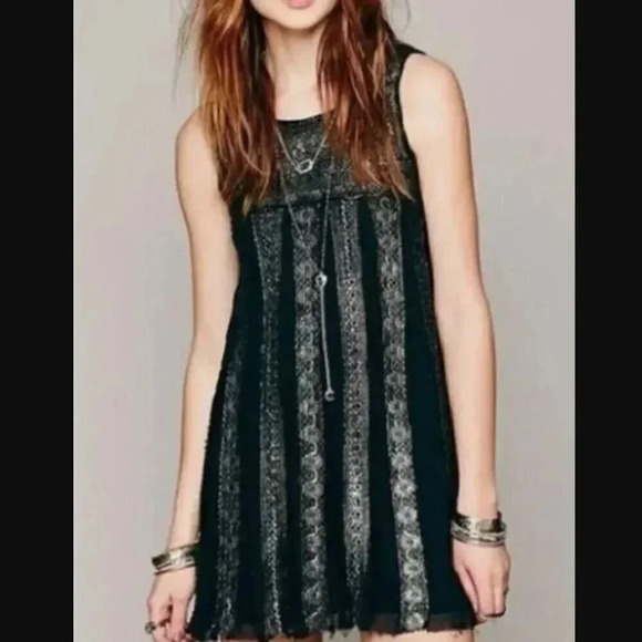 Free People FP One Annabella Sleeveless Mini Dress - Picture 1 of 6